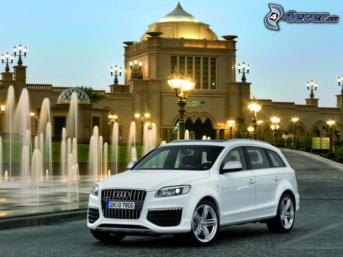 [obrazky.4ever.sk] audi q7, fontana, hotel, budova 147549